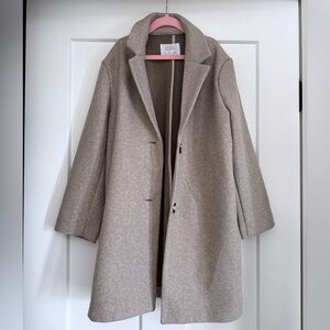 Zara Kids Beige Coat Size 9 Lightweight Classic Spring Fall Jacket